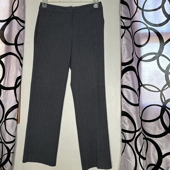 JH Collectibles Karyn Striped Dress Slacks Petite 6 - Picture 2 of 11